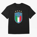Italy Emblem Oversized T-Shirt Make Every Match About FIFA World Cup 2026 USA Canada Mexico for Fans of Messi, Neymar and Mbappe and Spain, Bringing Football History, Final Match Energy, Crowd Noise and Once in a Lifetime Moments; Perfect for