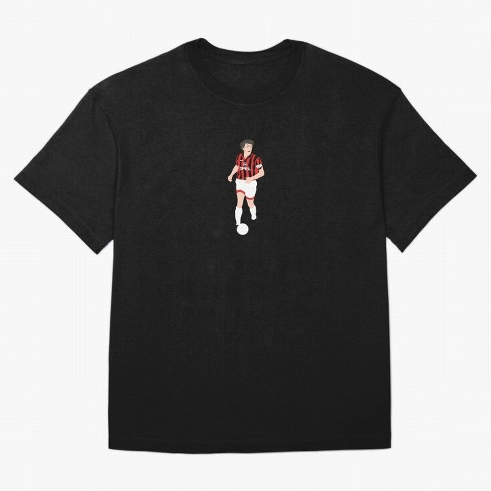 Paolo Maldini AC Milan legend Oversized T-Shirt Celebrate Rivalries and Pride in FIFA World Cup 2026 Group Stage for Fans of Haaland and Mbappe and Spain and Netherlands, Bringing Goal Celebration Energy, Supporter Heritage, Football Icons and