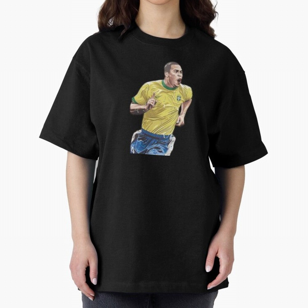Ronaldo Oversized T-Shirt Turn Football Passion into FIFA World Cup 2026 for Fans of Haaland and Mbappe and Portugal, Bringing Football Festival Excitement, Trophy Ambitions, Country Rivalries and Star Player Buzz; Built for Supporters Chasing