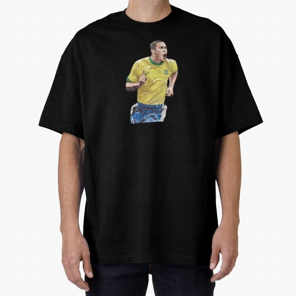 Ronaldo Oversized T-Shirt Turn Football Passion into FIFA World Cup 2026 for Fans of Haaland and Mbappe and Portugal, Bringing Football Festival Excitement, Trophy Ambitions, Country Rivalries and Star Player Buzz; Built for Supporters Chasing