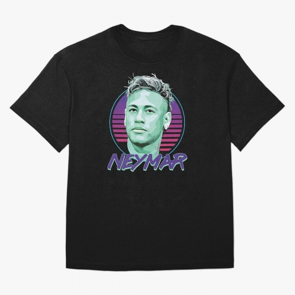 Neymar JR Oversized T-Shirt Show Your Love for FIFA World Cup 2026 Group Stage for Fans of CR7 and Argentina, France and Brazil, Bringing Classic Soccer Heritage, Championship Pressure, Fan Loyalty and International Pride; Ideal for Fans Who Follow