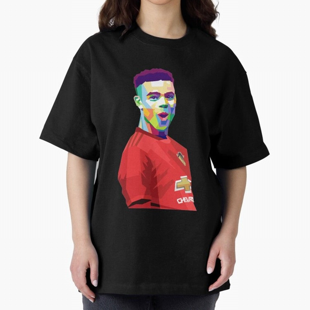 Mason Greenwood Oversized T-Shirt Bring Supporter Culture to FIFA World Cup 2026 Group Stage for Fans of Neymar, Haaland and Cristiano Ronaldo and Argentina and Brazil, Bringing Global Supporter Spirit, Legendary Goals, National Colors and