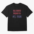 Alvaro Morata - #1 Fan Oversized T-Shirt Honor the Beautiful Game during the FIFA World Cup 2026 Group Stage Journey through CR7 Highlights, Portugal, Spain and Germany Pride, Soccer Culture, Superstar Moments, National Team Dreams and Competitive