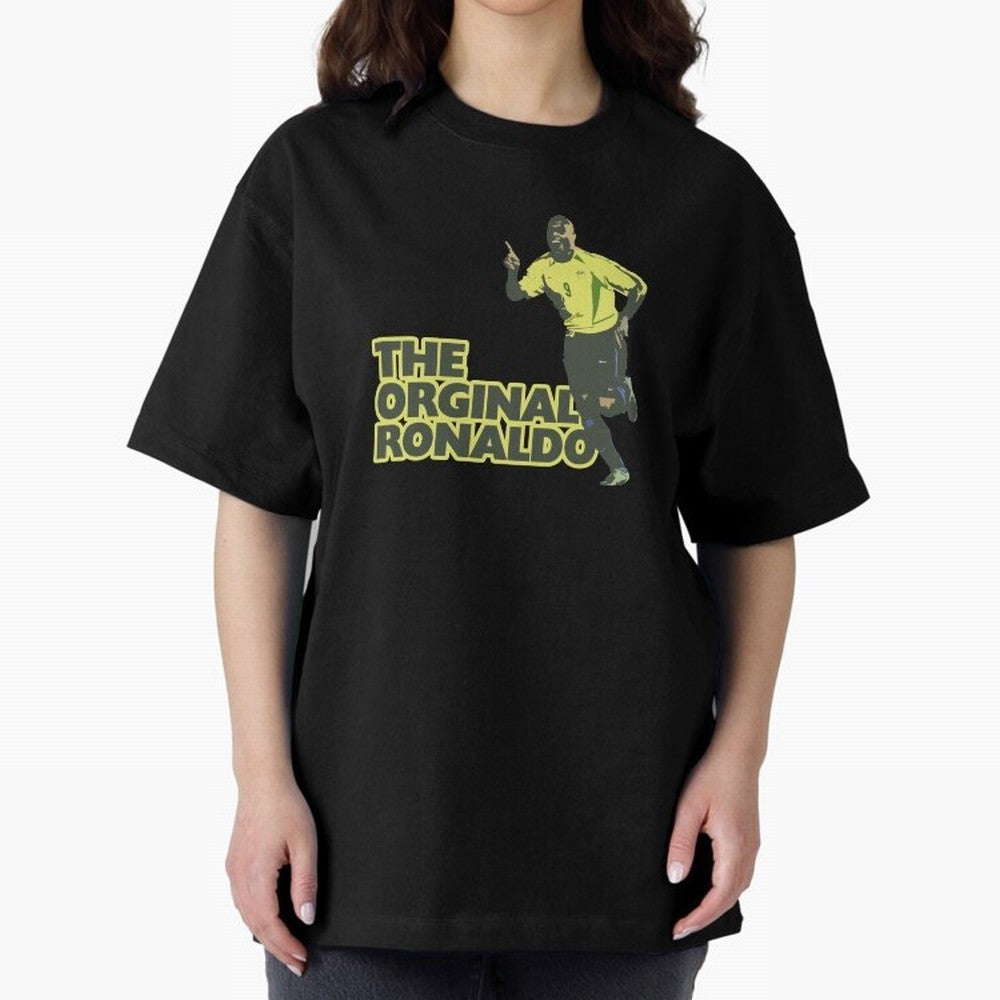 The Orginal Ronaldo Oversized T-Shirt Show Love for Legendary Goals in FIFA World Cup 2026 USA Canada Mexico Featuring Neymar, Haaland and Cristiano Ronaldo, Spain and Netherlands Energy, Vintage Soccer Flavor, Modern Football Stars, National Flags