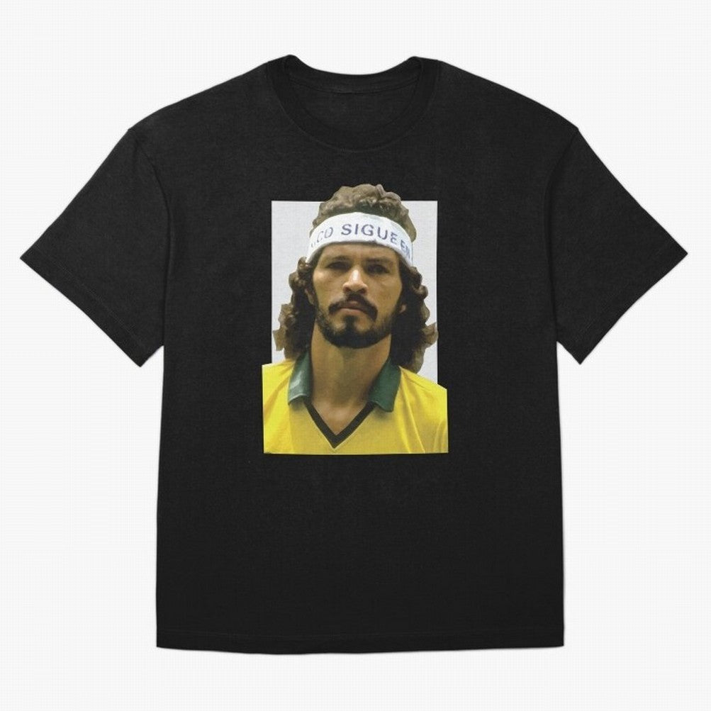 Scrates Football legend Oversized T-Shirt Feel International Energy from FIFA World Cup 2026 USA Canada Mexico for Fans of Cristiano Ronaldo, Haaland and CR7 and Netherlands, Bringing Championship Spirit, Famous Goals, Roaring Crowds and