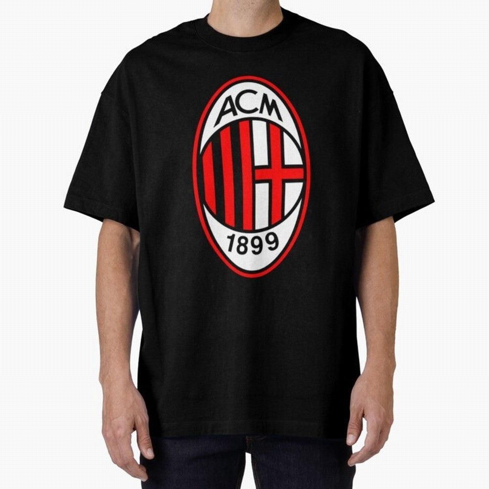 AC Milan Classic . Oversized T-Shirt Celebrate the Magic of the FIFA World Cup 2026 Journey through Messi and Cristiano Ronaldo Highlights, Brazil Pride, Goal Celebration Energy, Supporter Heritage, Football Icons and Worldwide Tournament Joy;