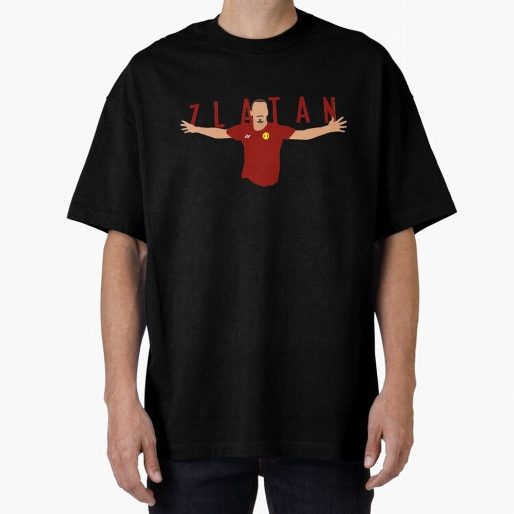 Zlatan Oversized T-Shirt Celebrate the Magic of FIFA World Cup 2026 Spirit, Made for Argentina and Brazil, Messi, Neymar and Mbappe, Retro Football Energy, Iconic Rivalries, Trophy Chase Drama and Stadium Atmosphere; Perfect for Fans, Collectors,