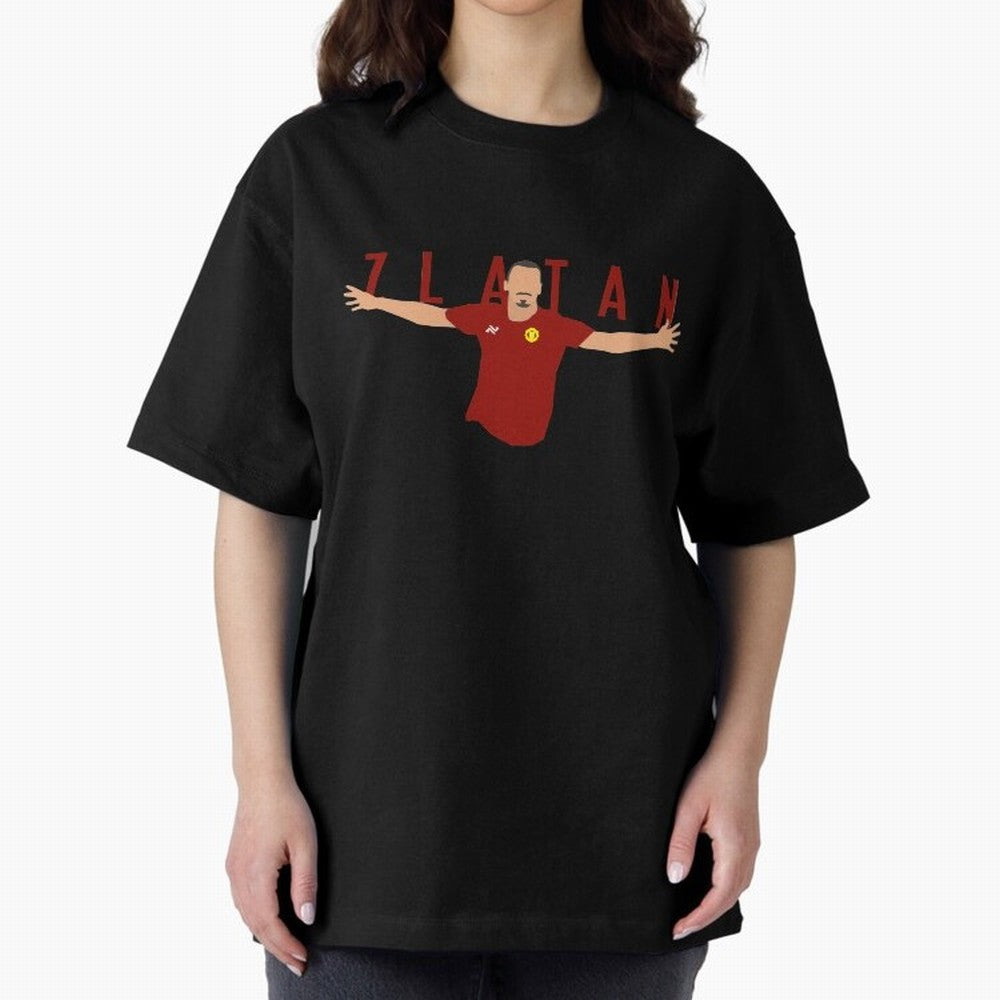 Zlatan Oversized T-Shirt Celebrate the Magic of FIFA World Cup 2026 Spirit, Made for Argentina and Brazil, Messi, Neymar and Mbappe, Retro Football Energy, Iconic Rivalries, Trophy Chase Drama and Stadium Atmosphere; Perfect for Fans, Collectors,