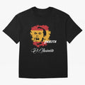 Spain Andres Iniesta Football World Cup 2014 Oversized T-Shirt Remember Match Day Hype around FIFA World Cup 2026 Group Stage, Mbappe, Brazil, Vintage Soccer Flavor, Modern Football Stars, National Flags and Final Night Emotion; Ideal for Football