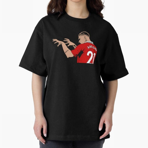 Antony Oversized T-Shirt Bring Match Day Hype around FIFA World Cup 2026, CR7 and Messi, Germany, Tournament Hype, Historic Matchups, Family Viewing Parties and Global Sports Pride; Made for Die Hard Supporters, Soccer Lovers, Game Day Photos and