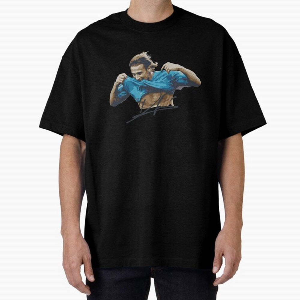 Diego Forlan Football Legends Oversized T-Shirt Make Game Day About FIFA World Cup 2026 Group Stage Spirit, with Argentina, France and Brazil, CR7 and Messi, Worldwide Fan Energy, Dramatic Goals, Stadium Lights and Championship Celebrations; Ideal