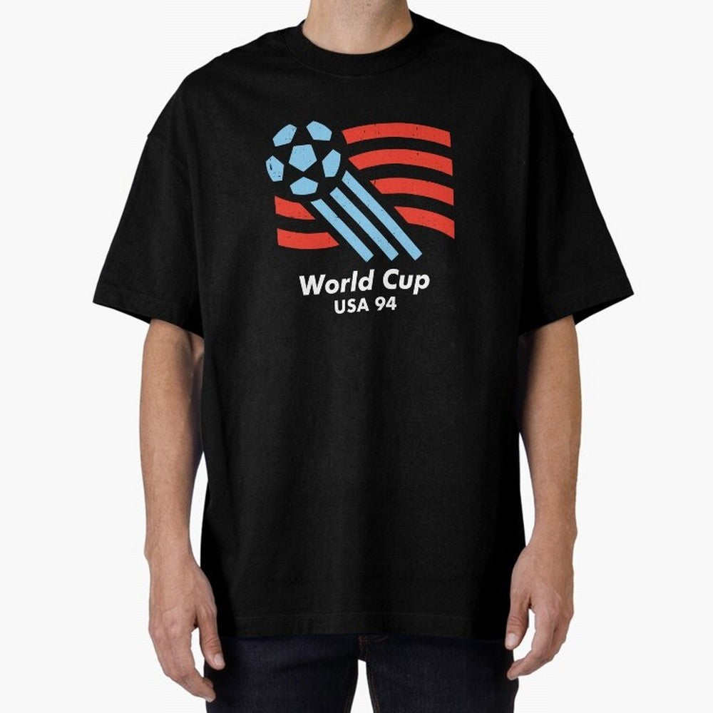 World Cup USA 94 Oversized T-Shirt Represent Fans Who Live for FIFA World Cup 2026 USA Canada Mexico for Fans of Neymar and Argentina, Bringing Football Passion, Legendary Performances, Festival Vibes and Supporter Community; Ideal for Passionate