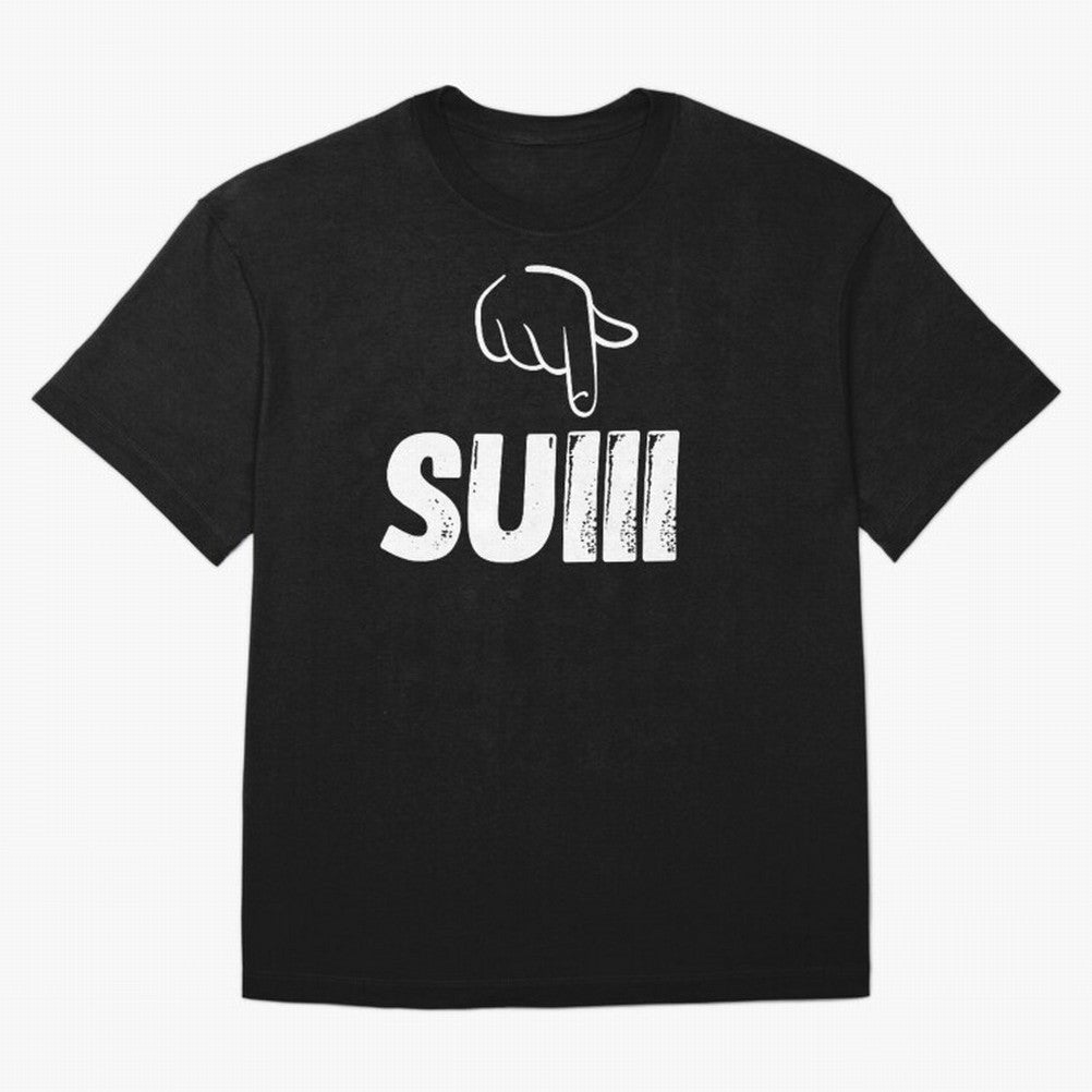 say suiiiii Oversized T-Shirt Capture Match Day Hype around FIFA World Cup 2026 USA Canada Mexico, Messi and Cristiano Ronaldo, Germany, Sports Nostalgia, International Competition, Famous Players and Unforgettable Victories; Made for Collectors