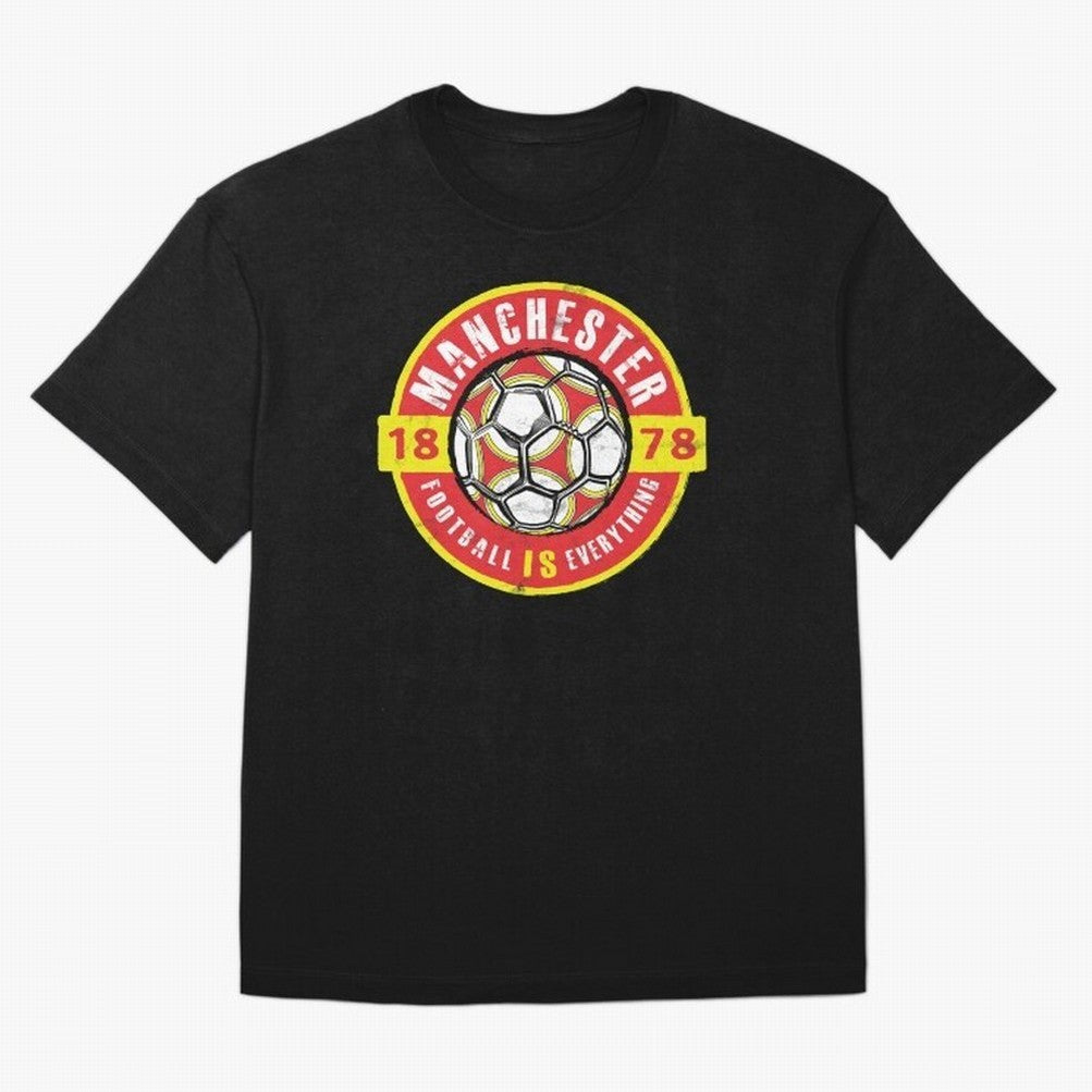 Football Is Everything - Manchester Fan Vintage Oversized T-Shirt Fuel FIFA World Cup 2026 for Fans of Neymar and Spain and Netherlands, Bringing Stadium Chants, National Pride, Trophy Dreams and Unforgettable Football Memories; Perfect for Fans,