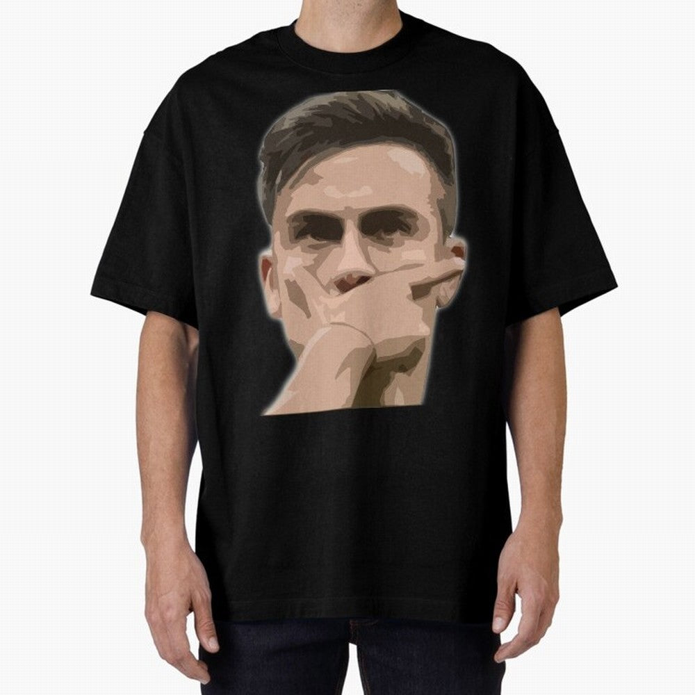 Dybala Oversized T-Shirt Unlock FIFA World Cup 2026 USA Canada Mexico for Fans of Messi, Neymar and Mbappe and Germany, Bringing Champion Mindset, Group Stage Buzz, Knockout Tension and Passionate Fan Culture; Great for Supporters Who Love