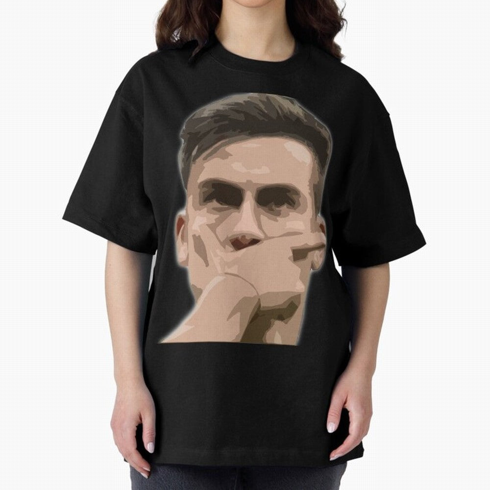 Dybala Oversized T-Shirt Unlock FIFA World Cup 2026 USA Canada Mexico for Fans of Messi, Neymar and Mbappe and Germany, Bringing Champion Mindset, Group Stage Buzz, Knockout Tension and Passionate Fan Culture; Great for Supporters Who Love