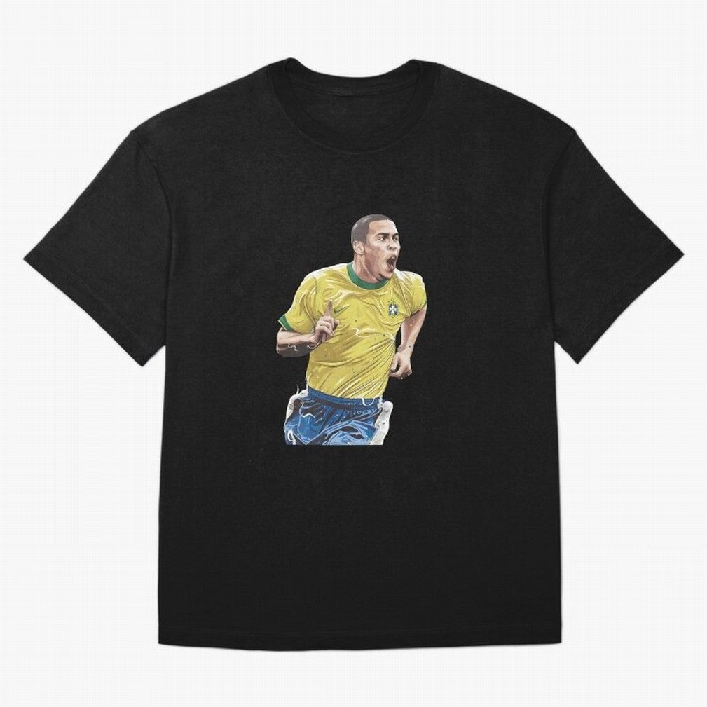 R9, El Grande Ronaldo Nazario Oversized T-Shirt Represent Match Day Hype around FIFA World Cup 2026 Group Stage, Messi, Neymar and Mbappe, Argentina, France and Brazil, Tournament Hype, Historic Matchups, Family Viewing Parties and Global Sports
