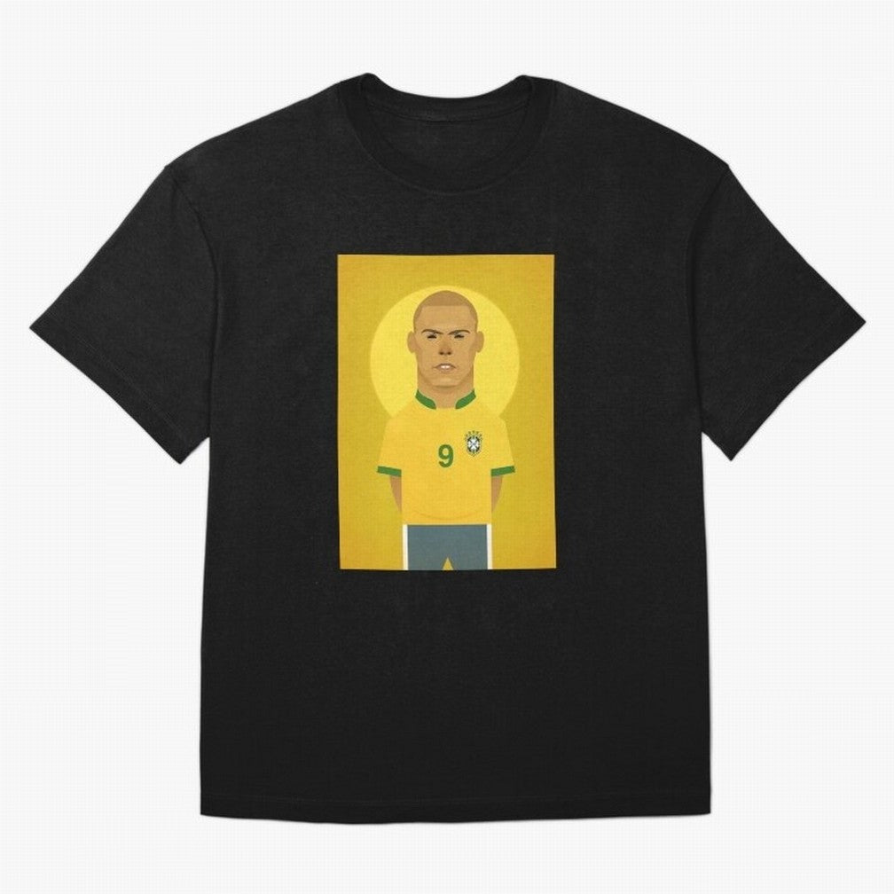 Brazilian Football Player from Milano Oversized T-Shirt Bring Match Day Fire to FIFA World Cup 2026 Group Stage Spirit, Featuring Argentina and Brazil, Mbappe, Match Day Excitement, Supporter Culture, Golden Goals and Global Football Passion; Ideal