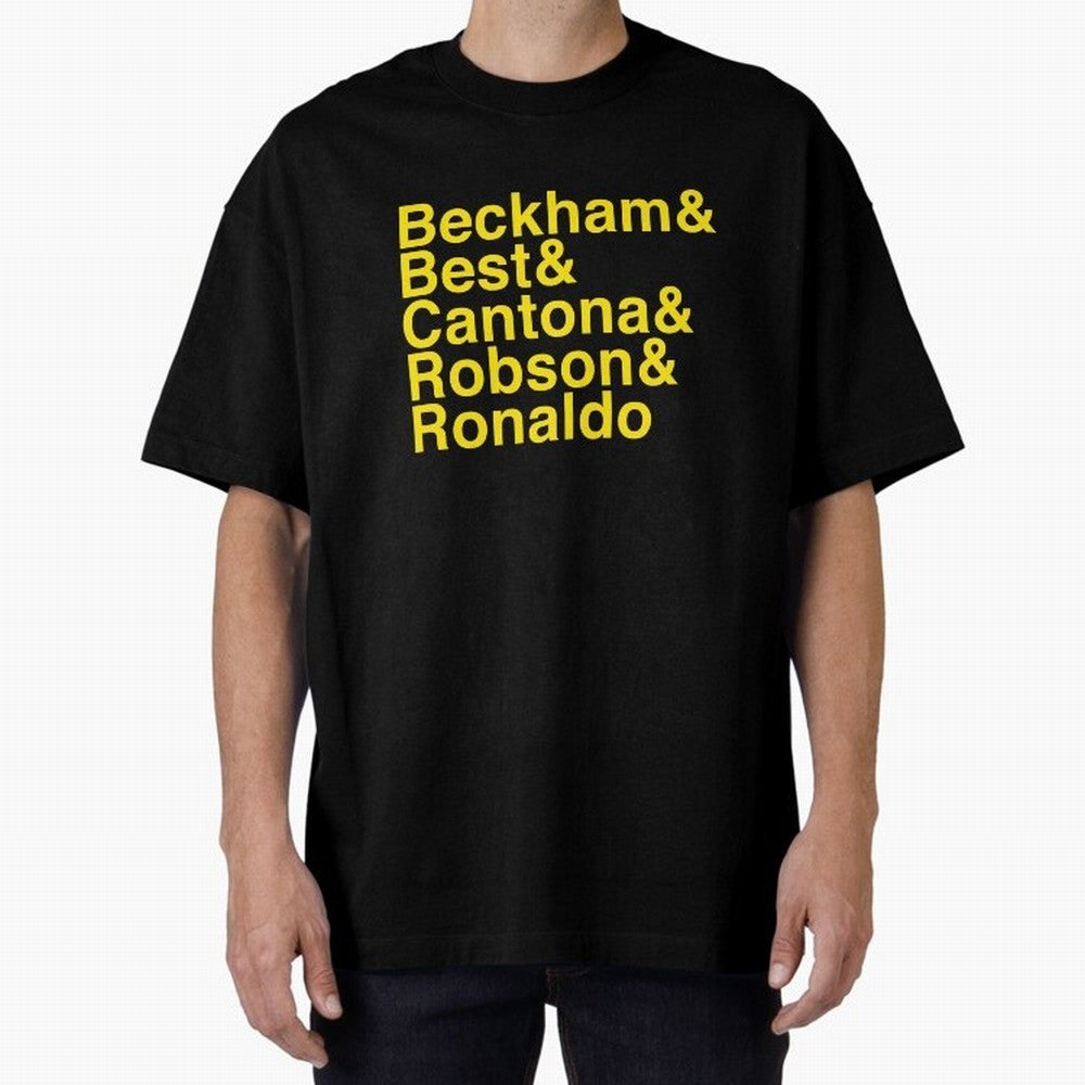 Man Utd Star Players Oversized T-Shirt Show Your Stadium Side during FIFA World Cup 2026 Group Stage Inspired by Mbappe, Spain and Netherlands Energy, Match Day Excitement, Supporter Culture, Golden Goals and Global Football Passion; Perfect for