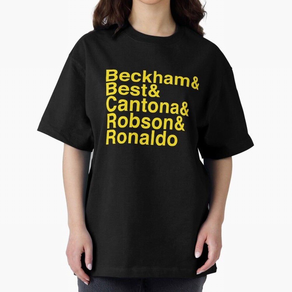 Man Utd Star Players Oversized T-Shirt Show Your Stadium Side during FIFA World Cup 2026 Group Stage Inspired by Mbappe, Spain and Netherlands Energy, Match Day Excitement, Supporter Culture, Golden Goals and Global Football Passion; Perfect for
