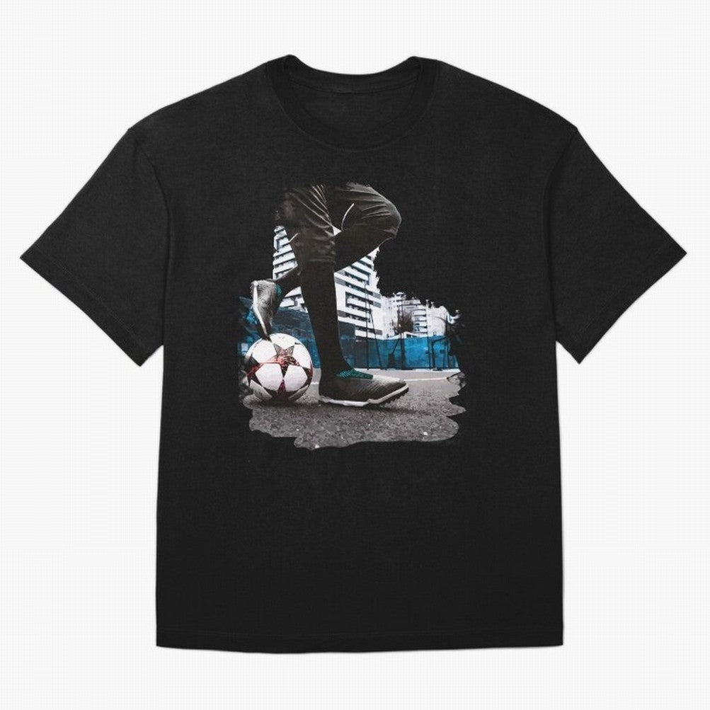 Street Soccer in my Hood Oversized T-Shirt Represent FIFA World Cup 2026 Group Stage for Fans of Neymar and Brazil, Bringing Goal Celebration Energy, Supporter Heritage, Football Icons and Worldwide Tournament Joy; Made for Die Hard Supporters,