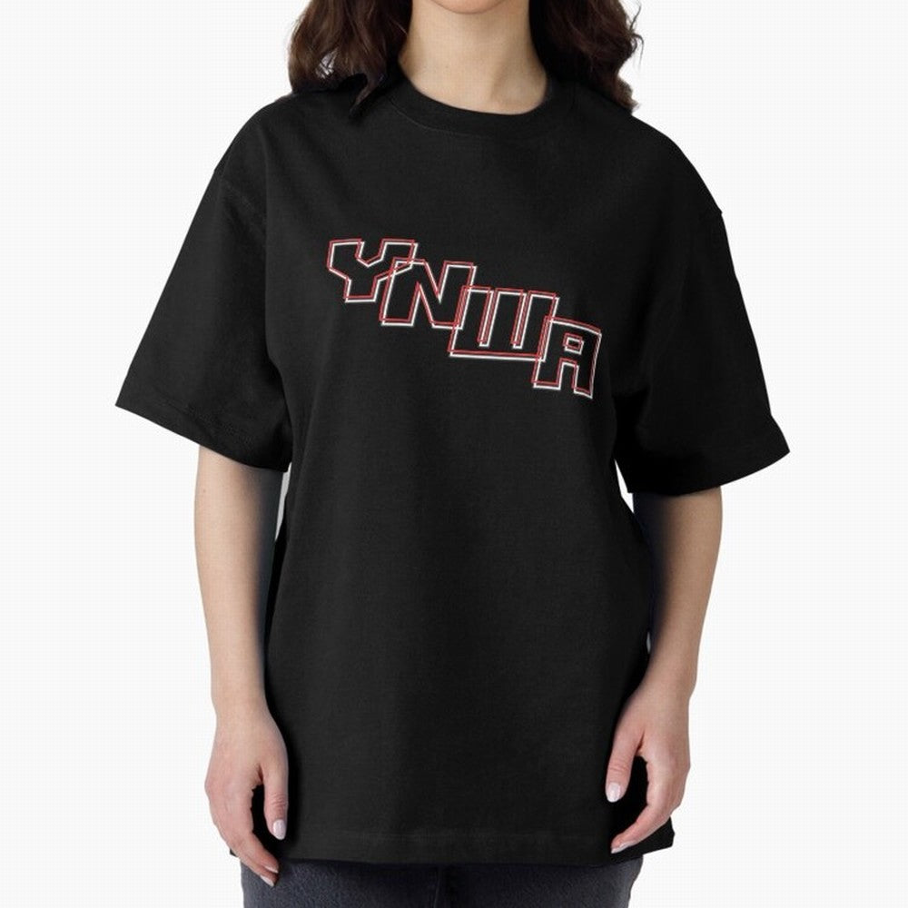 YNWA - You'll Never Walk Alone Oversized T-Shirt Live the Energy of FIFA World Cup 2026 Spirit, Celebrating Brazil, Portugal and Argentina, CR7, Football Passion, Legendary Performances, Festival Vibes and Supporter Community; Ideal for Passionate
