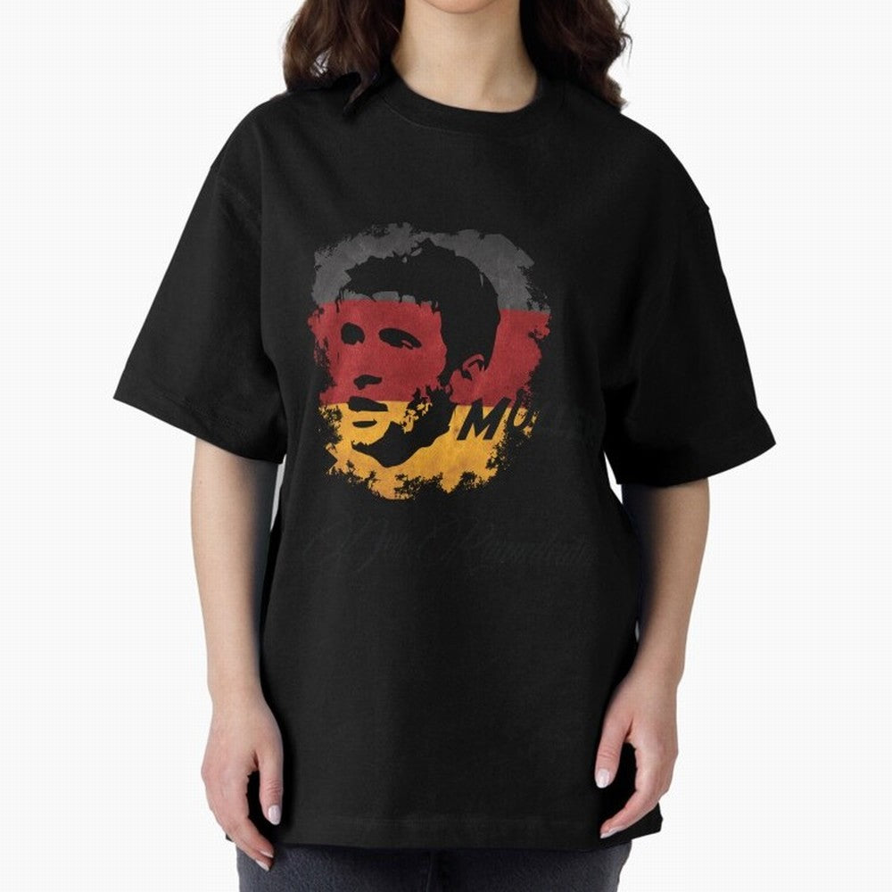 Germany Thomas Muller World Cup 2014 Oversized T-Shirt Fuel FIFA World Cup 2026 USA Canada Mexico for Fans of Cristiano Ronaldo, Haaland and CR7 and England, France and Netherlands, Bringing Stadium Memories, Football Loyalty, International Chants