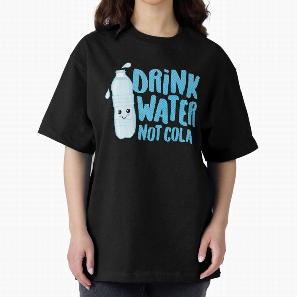 Drink Water Not Cola Kawaii Water Bottle? Oversized T-Shirt Show Your Love for the FIFA World Cup 2026 Group Stage Journey through Mbappe Highlights, Argentina and Brazil Pride, Retro Football Energy, Iconic Rivalries, Trophy Chase Drama and