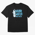 Drink Water Not Cola Kawaii Water Bottle? Oversized T-Shirt Show Your Love for the FIFA World Cup 2026 Group Stage Journey through Mbappe Highlights, Argentina and Brazil Pride, Retro Football Energy, Iconic Rivalries, Trophy Chase Drama and