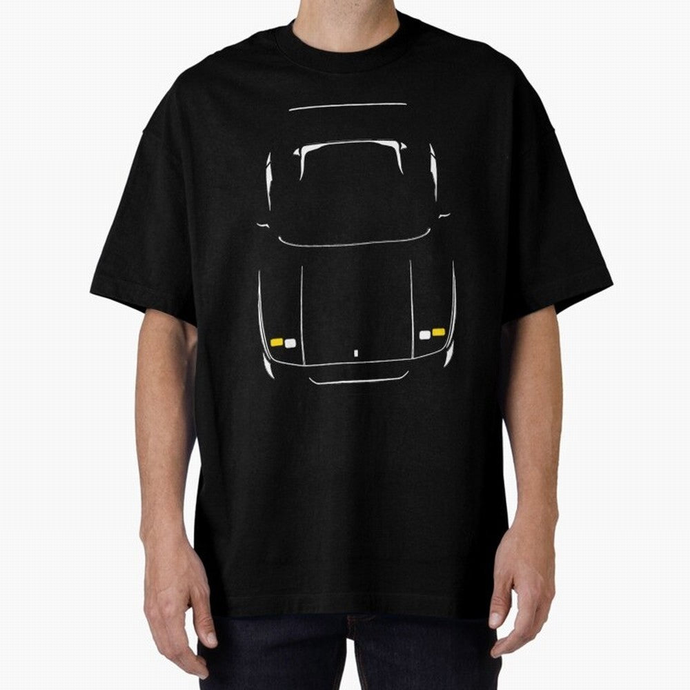 Ferrari F40 F40 Simple Body Cut Oversized T-Shirt Bring Champion Energy into FIFA World Cup 2026 Group Stage for Fans of Neymar, Haaland and Cristiano Ronaldo and France and Portugal, Bringing Football History, Final Match Energy, Crowd Noise and