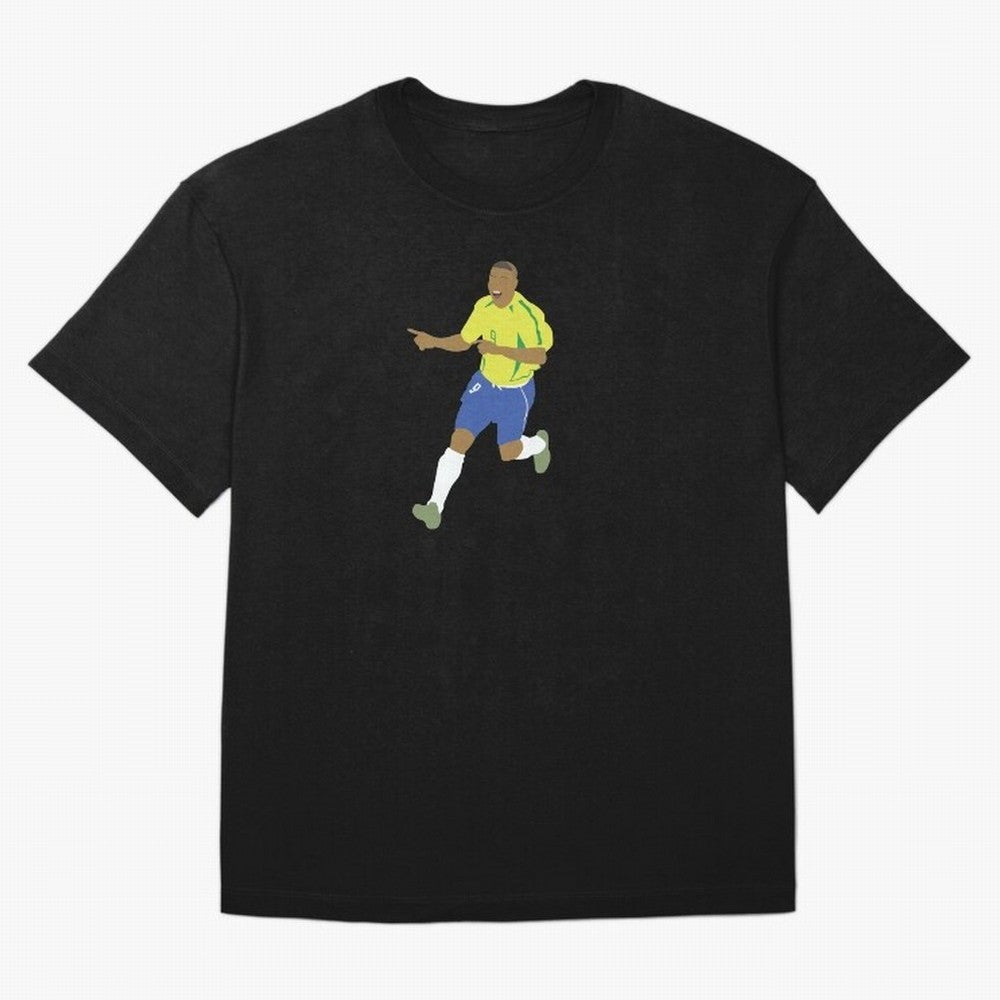 Ronaldo 'Il Fenomeno' Brazil Legend 9 Oversized T-Shirt Celebrate Classic Football Spirit in FIFA World Cup 2026 Group Stage for Fans of Messi and Brazil, Bringing Goal Celebration Energy, Supporter Heritage, Football Icons and Worldwide Tournament