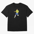 Ronaldo 'Il Fenomeno' Brazil Legend 9 Oversized T-Shirt Celebrate Classic Football Spirit in FIFA World Cup 2026 Group Stage for Fans of Messi and Brazil, Bringing Goal Celebration Energy, Supporter Heritage, Football Icons and Worldwide Tournament