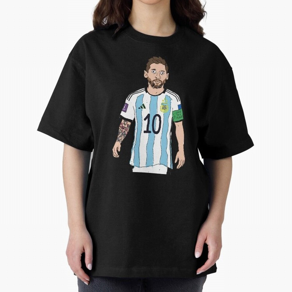 Badly Drawn Messi Classic T-Shirt Celebrate Unforgettable Nights in FIFA World Cup 2026 for Fans of CR7 and Brazil, Portugal and Argentina, Bringing Game Day Rituals, Football Legends, Country Pride and the Road to the Final; Made for Die Hard