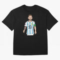 Badly Drawn Messi Classic T-Shirt Celebrate Unforgettable Nights in FIFA World Cup 2026 for Fans of CR7 and Brazil, Portugal and Argentina, Bringing Game Day Rituals, Football Legends, Country Pride and the Road to the Final; Made for Die Hard
