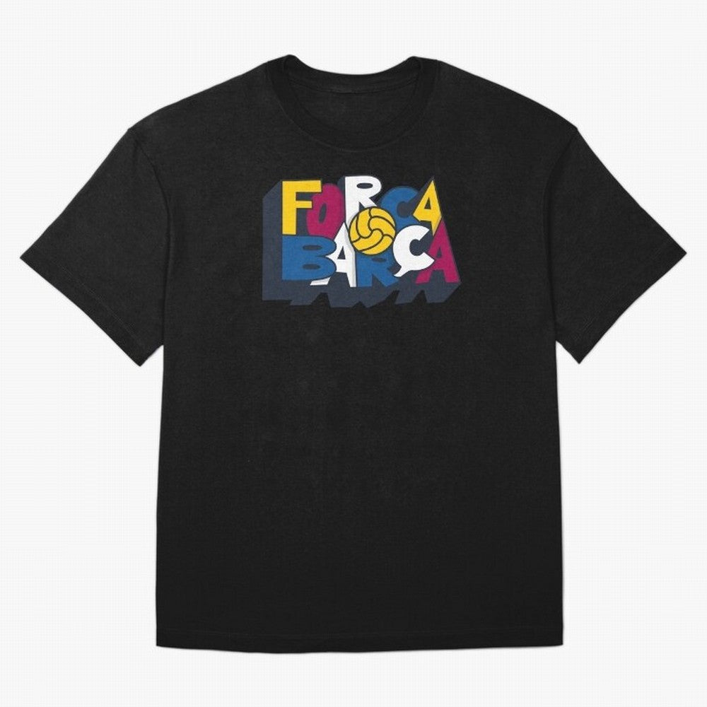 Forca Barca Classic T-Shirt Unlock the FIFA World Cup 2026 Group Stage Journey through Haaland and Mbappe Highlights, England Pride, Football Passion, Legendary Performances, Festival Vibes and Supporter Community; Great for Watch Parties, Sports