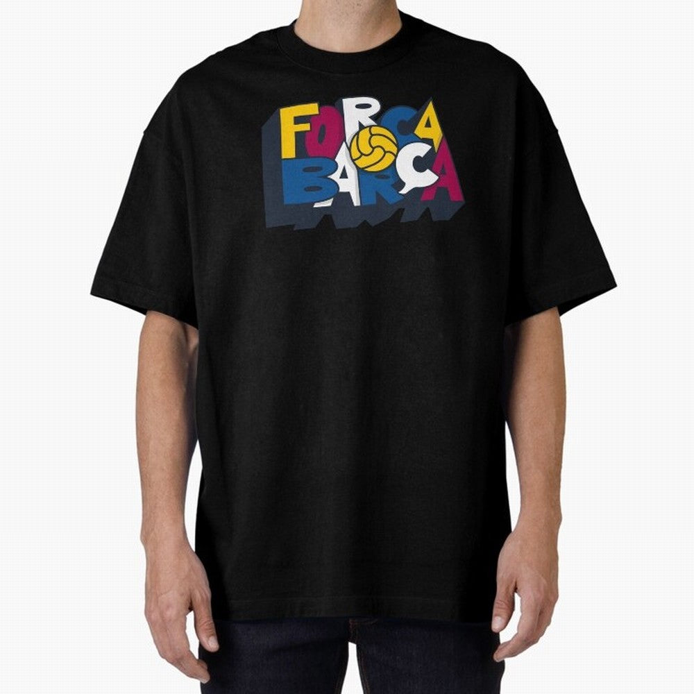 Forca Barca Classic T-Shirt Unlock the FIFA World Cup 2026 Group Stage Journey through Haaland and Mbappe Highlights, England Pride, Football Passion, Legendary Performances, Festival Vibes and Supporter Community; Great for Watch Parties, Sports