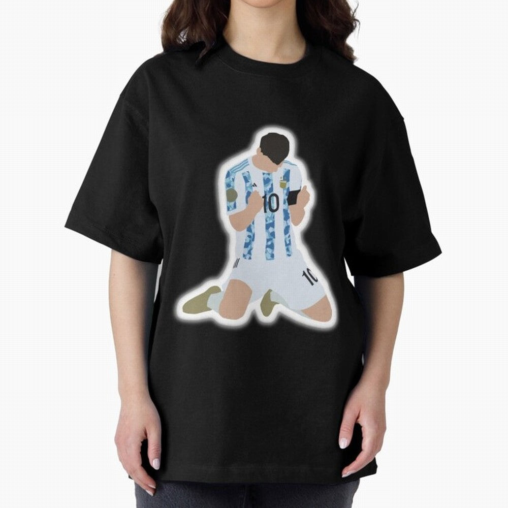 Messi Art Illustration Essential T-Shirt Show Love for Legendary Goals in FIFA World Cup 2026 USA Canada Mexico Made for Mbappe, Brazil Energy, Stadium Chants, National Pride, Trophy Dreams and Unforgettable Football Memories; Perfect for