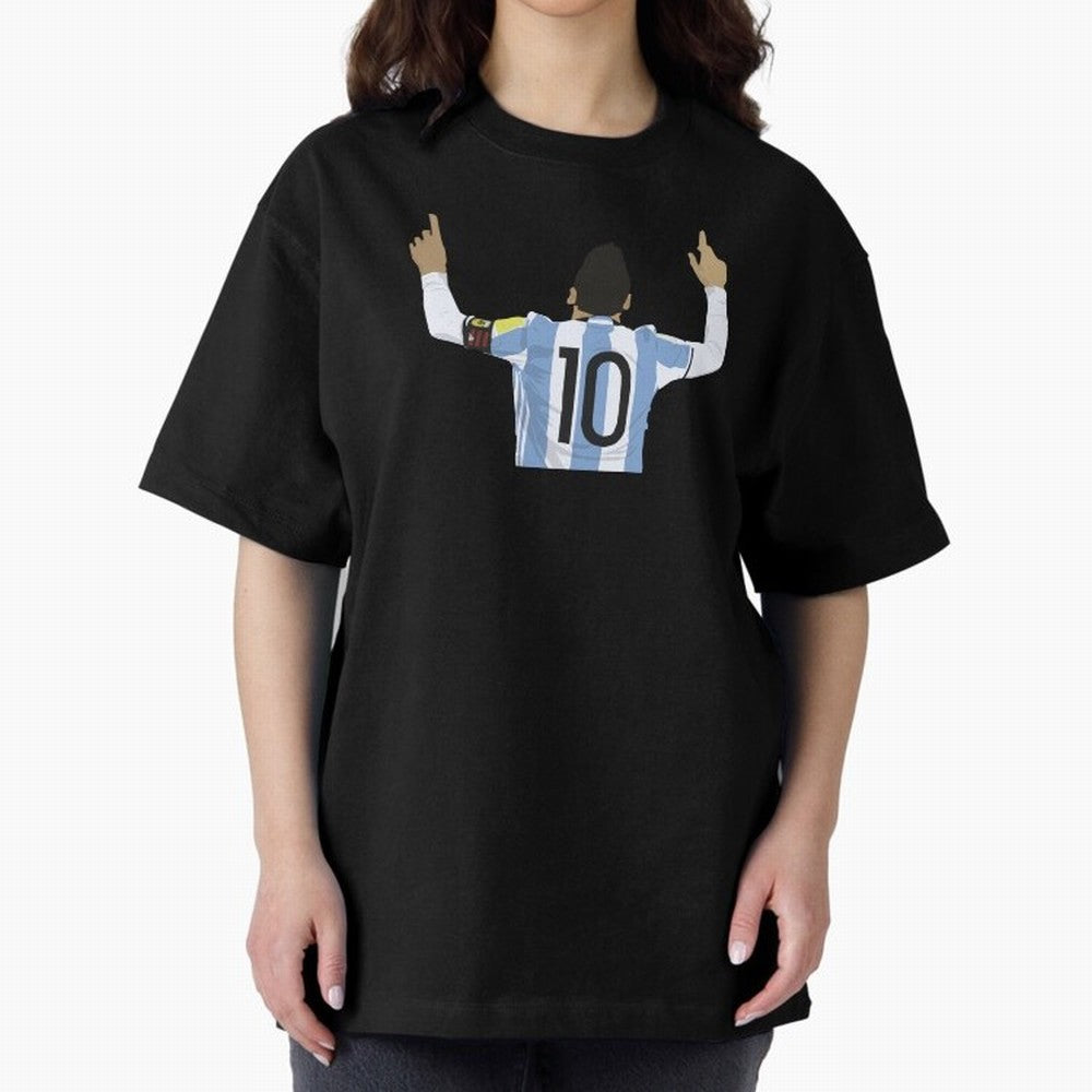 Lionel Messi Sticker Classic T-Shirt Celebrate Fan Favorites in Match Day Hype around FIFA World Cup 2026 USA Canada Mexico, Mbappe and Neymar, Spain, Tournament Hype, Historic Matchups, Family Viewing Parties and Global Sports Pride; Great for