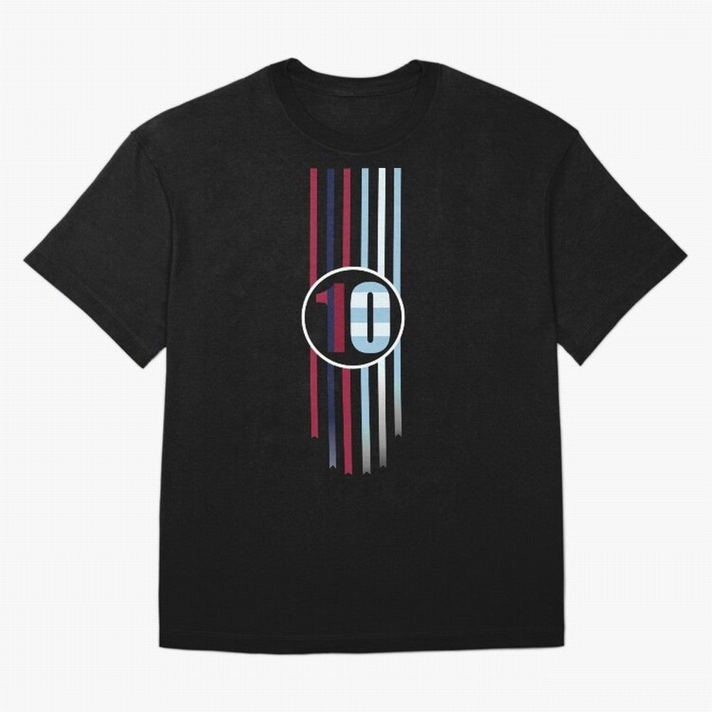 Leo Messi 10 Barca / Argentina Classic T-Shirt Make Your Look Match Match Day Hype around FIFA World Cup 2026, Mbappe, Portugal, Spain and Germany, Fan Favorite Moments, National Team Passion, Big Match Drama and Soccer History; Made for Die Hard