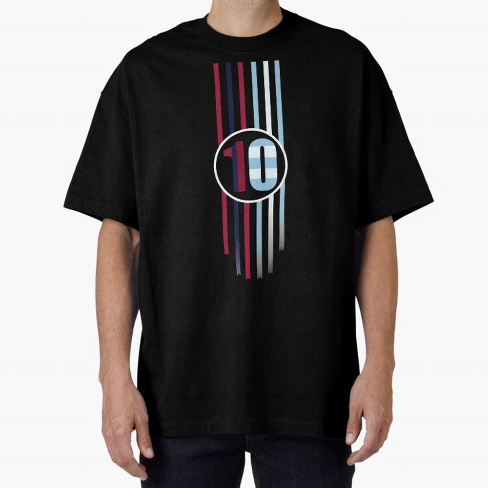 Leo Messi 10 Barca / Argentina Classic T-Shirt Make Your Look Match Match Day Hype around FIFA World Cup 2026, Mbappe, Portugal, Spain and Germany, Fan Favorite Moments, National Team Passion, Big Match Drama and Soccer History; Made for Die Hard