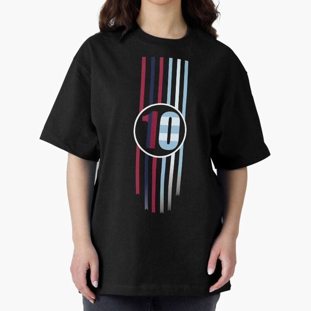 Leo Messi 10 Barca / Argentina Classic T-Shirt Make Your Look Match Match Day Hype around FIFA World Cup 2026, Mbappe, Portugal, Spain and Germany, Fan Favorite Moments, National Team Passion, Big Match Drama and Soccer History; Made for Die Hard