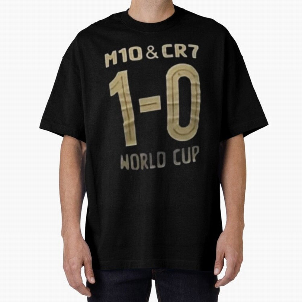 m10 and cr7 1-0 world cup football Classic T-Shirt Show Passion for the Stars of Match Day Hype around FIFA World Cup 2026 Group Stage, Haaland, England and Germany, Stadium Memories, Football Loyalty, International Chants and Championship