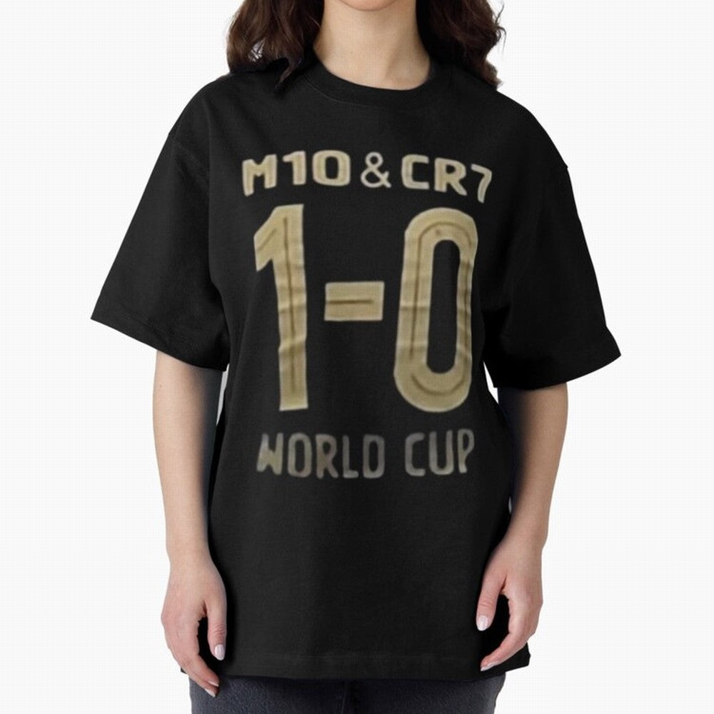 m10 and cr7 1-0 world cup football Classic T-Shirt Show Passion for the Stars of Match Day Hype around FIFA World Cup 2026 Group Stage, Haaland, England and Germany, Stadium Memories, Football Loyalty, International Chants and Championship