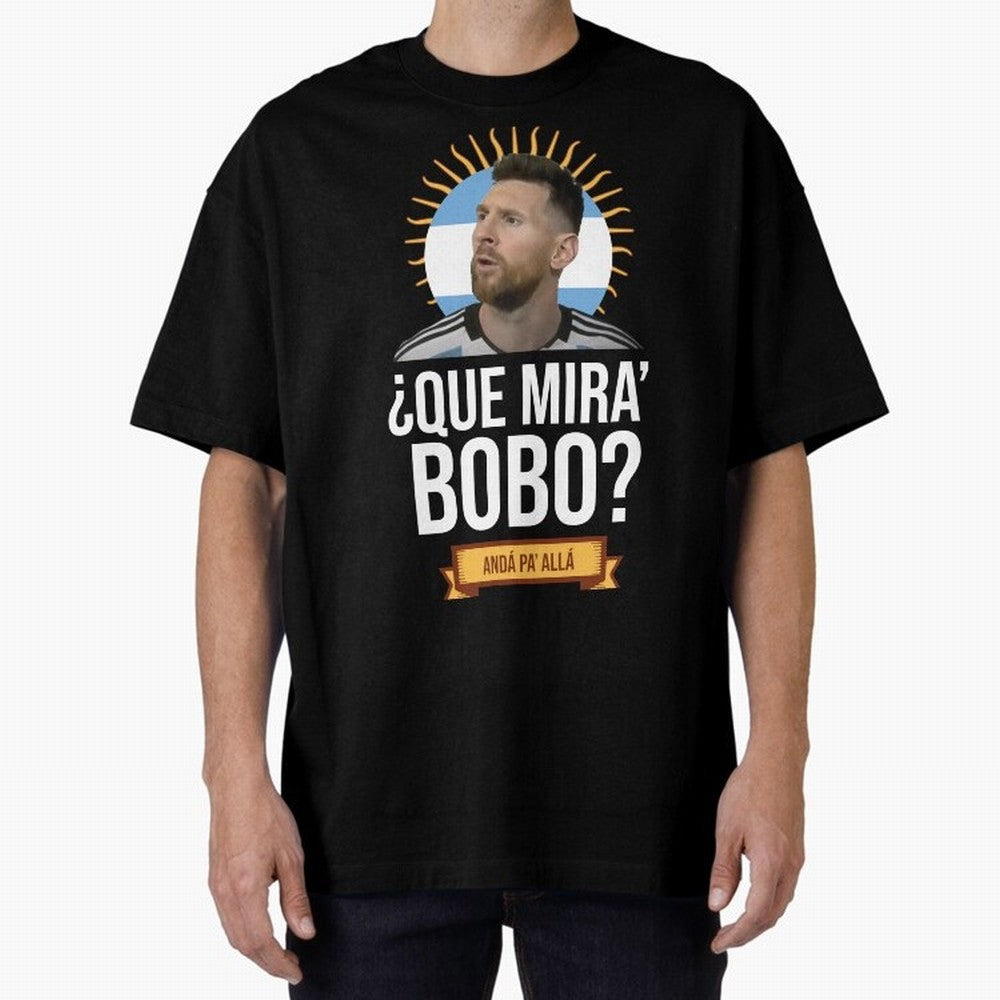 What are you looking at silly? Go there - meme Black Classic T-Shirt Bring World Football Passion into FIFA World Cup 2026 USA Canada Mexico Spirit, Inspired by France, Messi, Championship Spirit, Famous Goals, Roaring Crowds and International