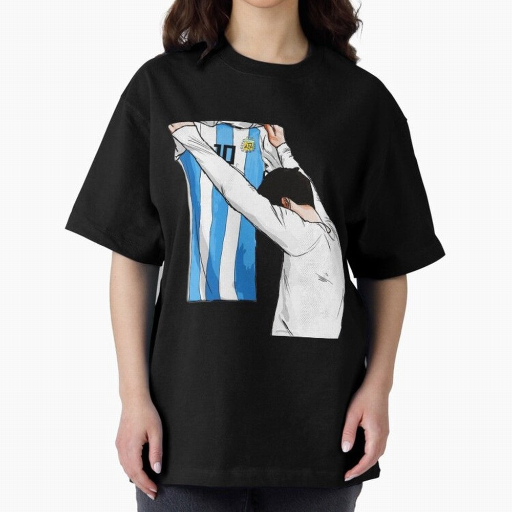Lionel Messi holding his shirt, Argentina copa america Classic T-Shirt Show Up for the Glory of FIFA World Cup 2026 Group Stage Capturing Neymar, England, France and Netherlands Energy, Championship Spirit, Famous Goals, Roaring Crowds and