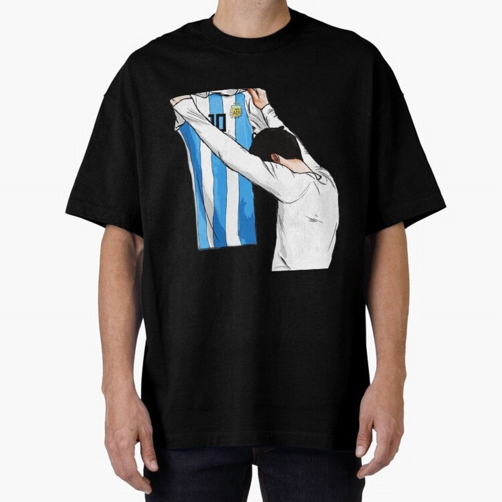 Lionel Messi holding his shirt, Argentina copa america Classic T-Shirt Show Up for the Glory of FIFA World Cup 2026 Group Stage Capturing Neymar, England, France and Netherlands Energy, Championship Spirit, Famous Goals, Roaring Crowds and