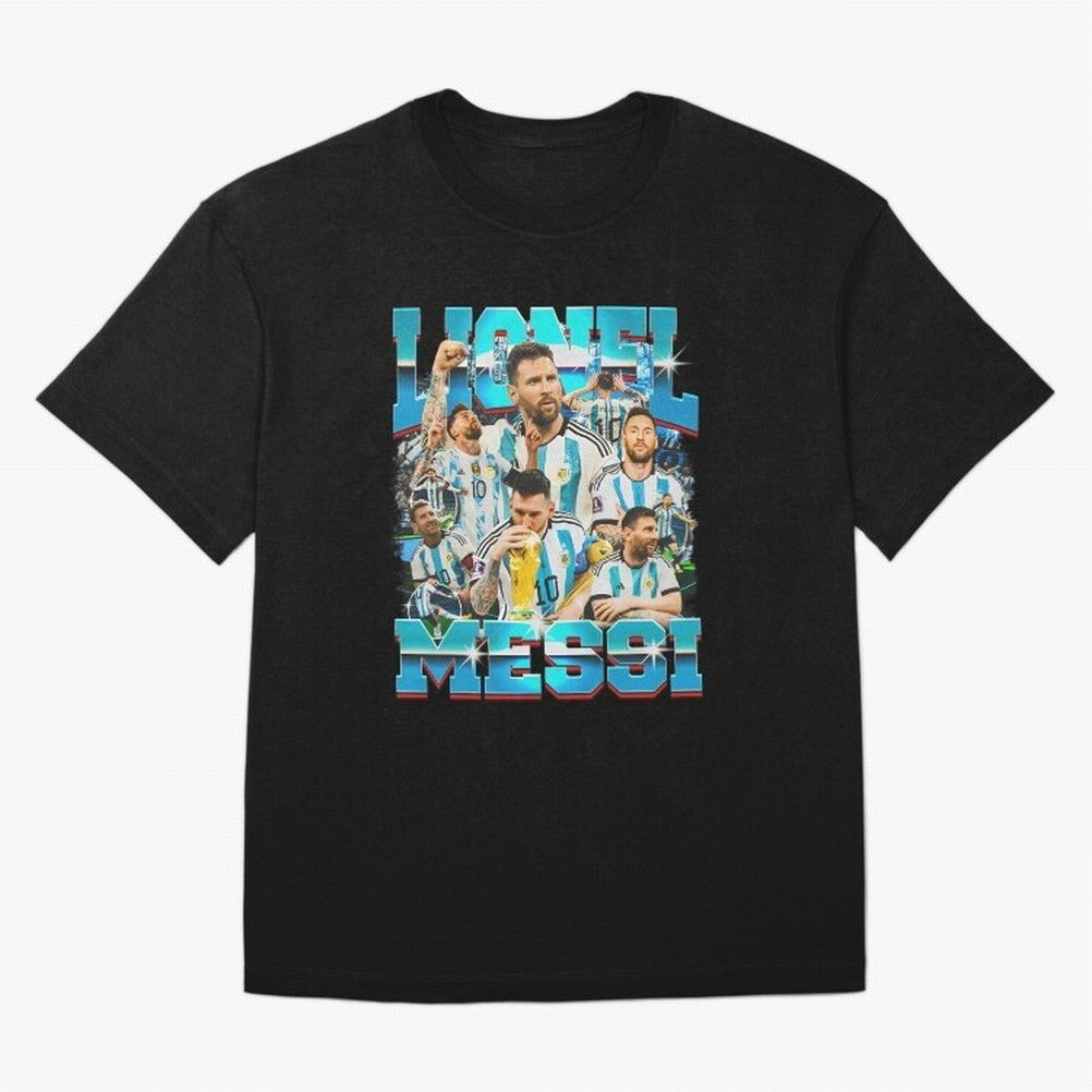 Lionel Messi Bootleg Essential T-Shirt Discover Global Football Passion for FIFA World Cup 2026 USA Canada Mexico, Connected to Messi, France, Football History, Final Match Energy, Crowd Noise and Once in a Lifetime Moments; Made for Collectors Who