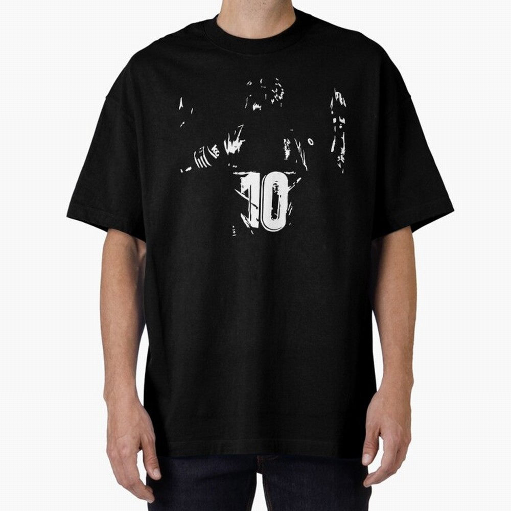 The Greatest Lionel Messi No.10 Oversized T-Shirt Follow Every Goal of FIFA World Cup 2026 USA Canada Mexico for Fans of CR7 and England, France and Netherlands, Bringing Championship Spirit, Famous Goals, Roaring Crowds and International Football
