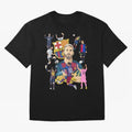 MESSI10 Oversized T-Shirt Back the Journey through Match Day Hype around FIFA World Cup 2026, Messi, Neymar and Mbappe, France and Portugal, Football Passion, Legendary Performances, Festival Vibes and Supporter Community; Perfect for Supporters