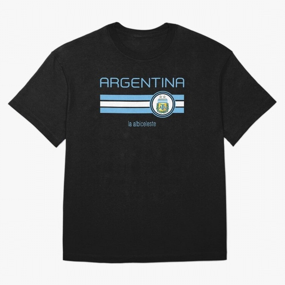 Football Argentina Classic T-Shirt Honor Football Greatness during the FIFA World Cup 2026 Journey through CR7 and Messi Highlights, Portugal Pride, Championship Spirit, Famous Goals, Roaring Crowds and International Football Unity; Perfect for